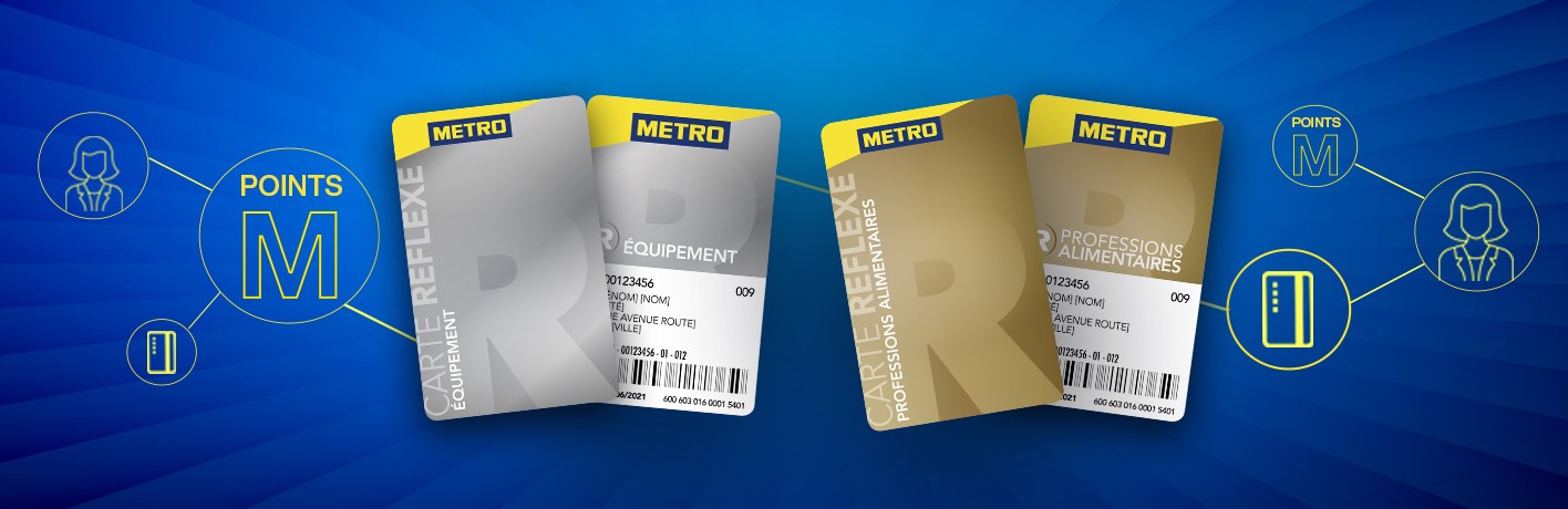 Les Cartes METRO REFLEXE Les Cartes METRO REFLEXE