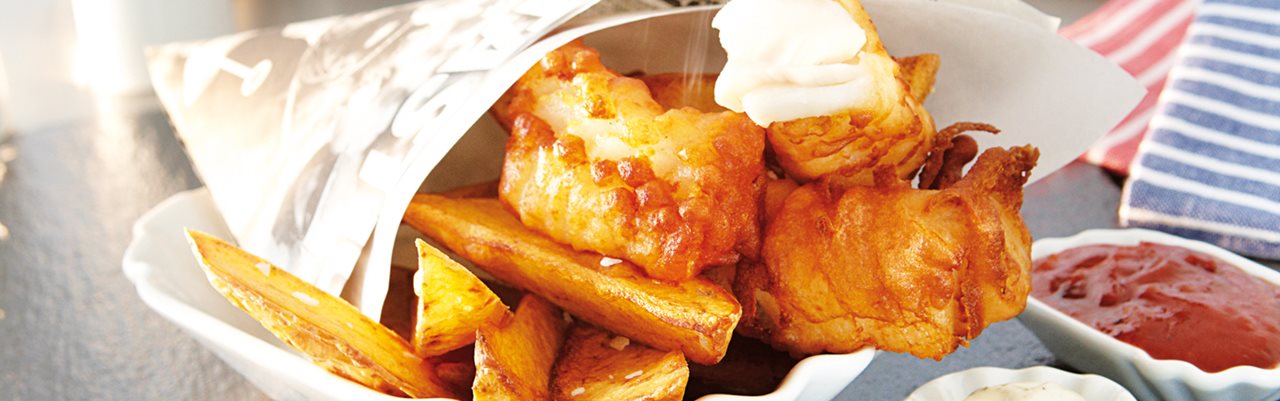 Fish and chips Fish and chips