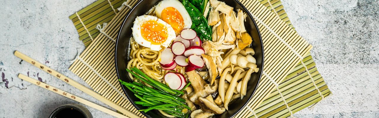 Ramen juha s piletinom Ramen juha s piletinom