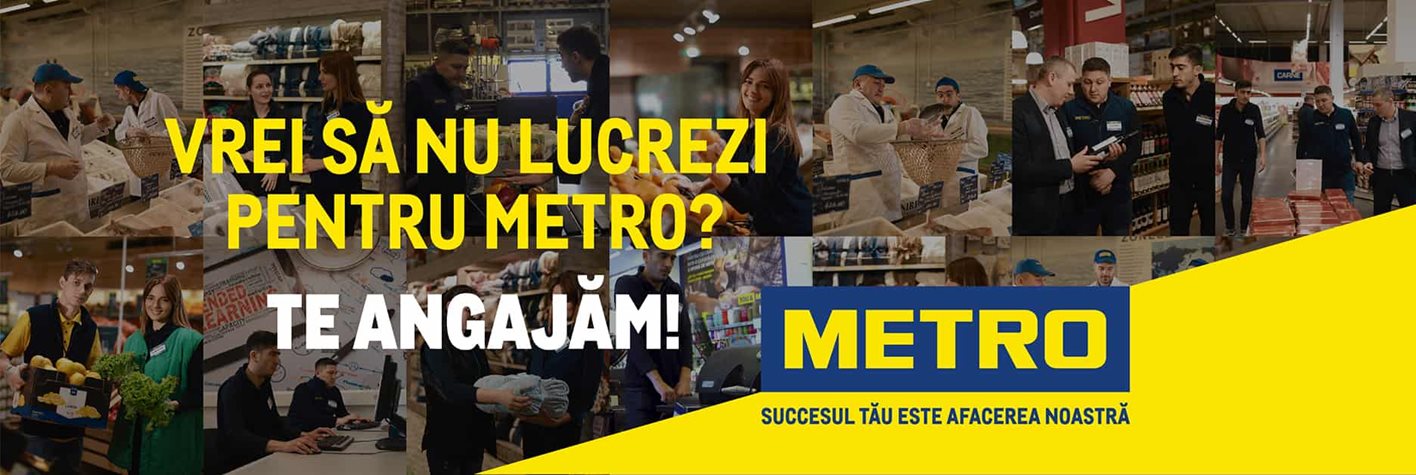 noi nu lucram pentru METRO. vrei sa nu lucrezi pentru METRO? noi nu lucram pentru METRO. vrei sa nu lucrezi pentru METRO?