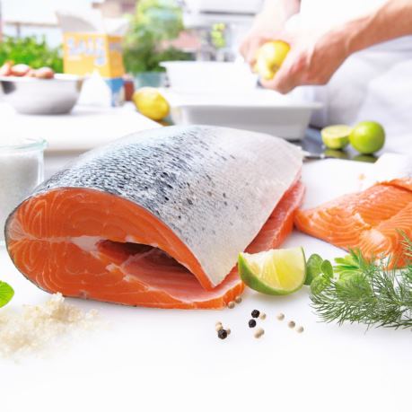 Peste Oceanic Proaspăt Congelat Somon Doradă Macrou Metro