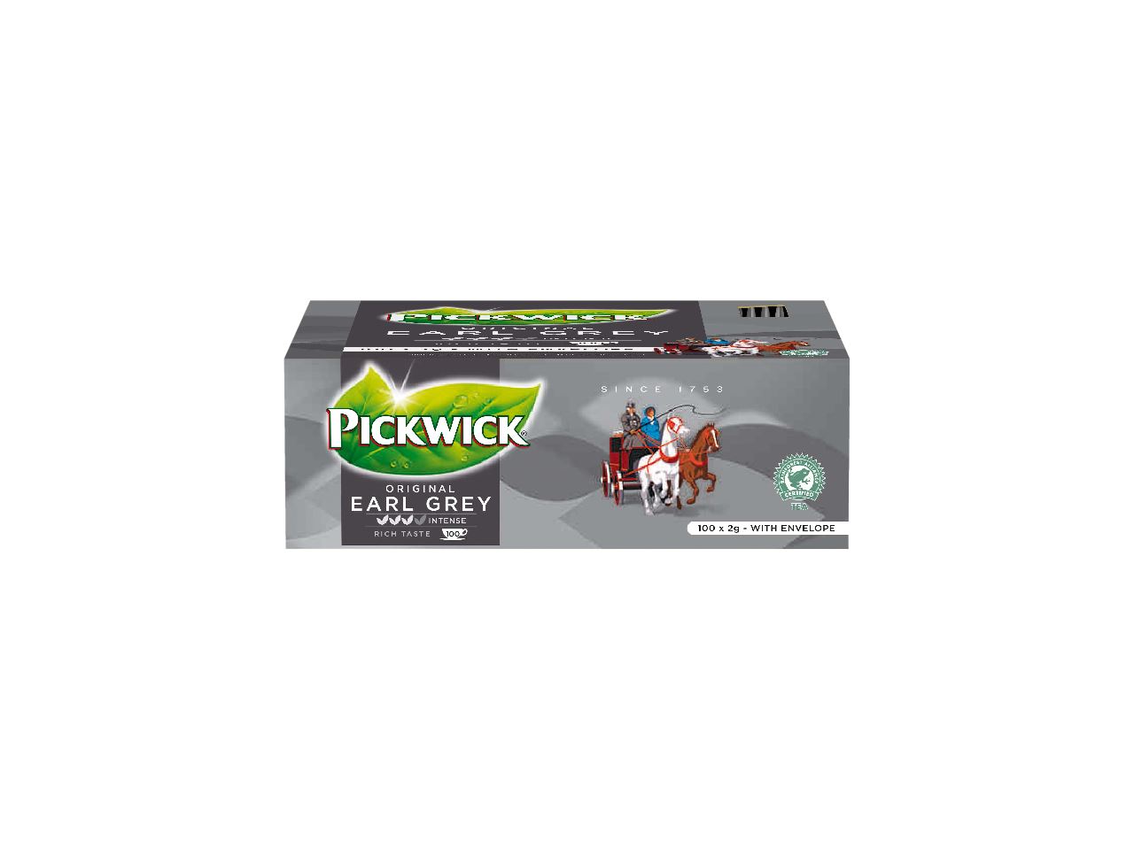 Pickwick Earl Grey Tea Blend Utz 100 x 2 g
