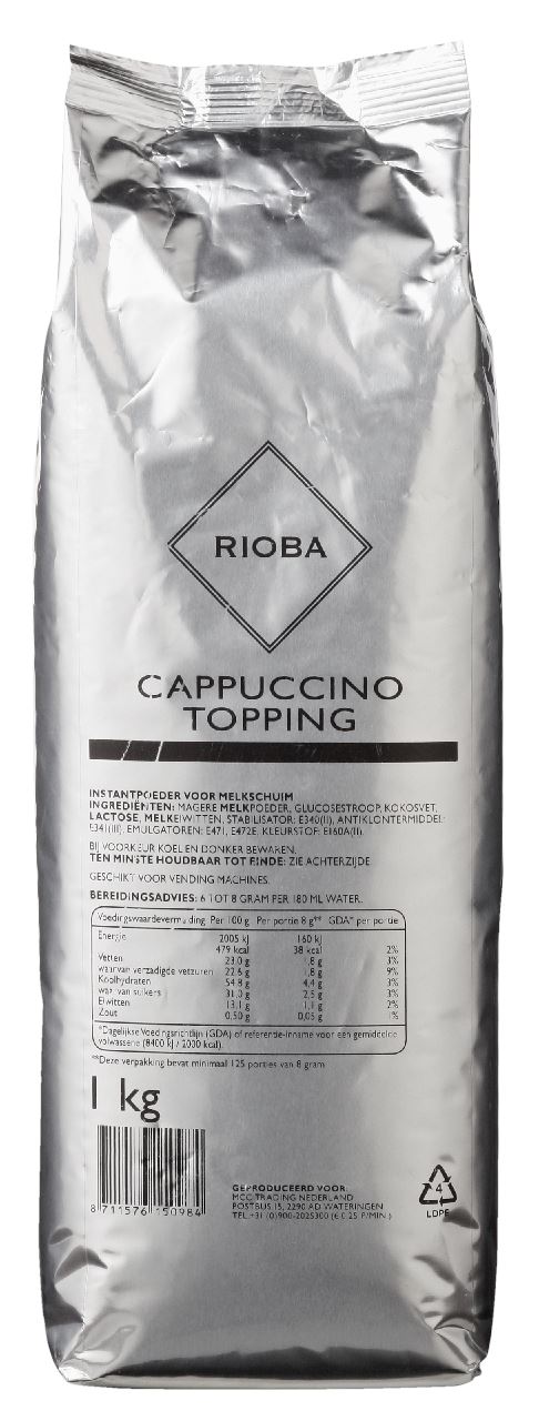 RIOBA Cappuccino topping 10 x 1 kg