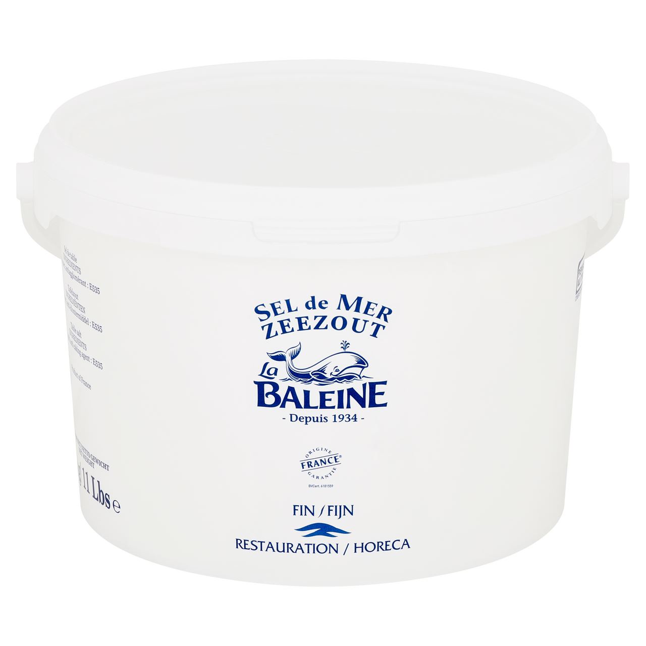 La Baleine Zeezout Fijn 5 kg