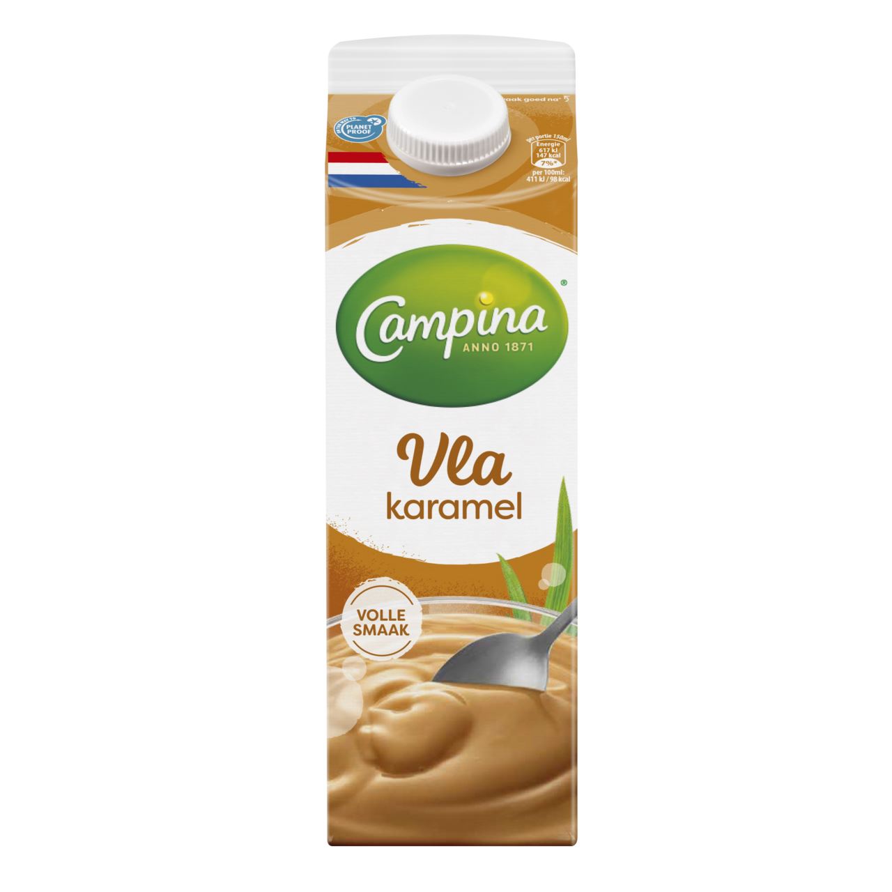 Campina Professional Karamelvla 1 l Pak met punt
