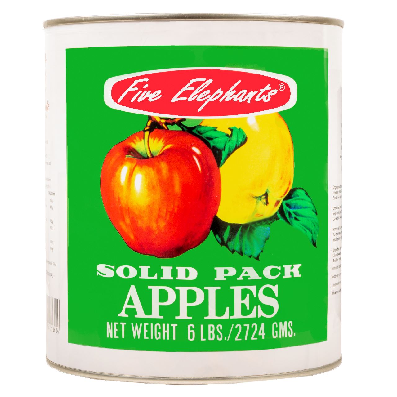 Five Elephants Chinese appelparten 6 x 3 liter