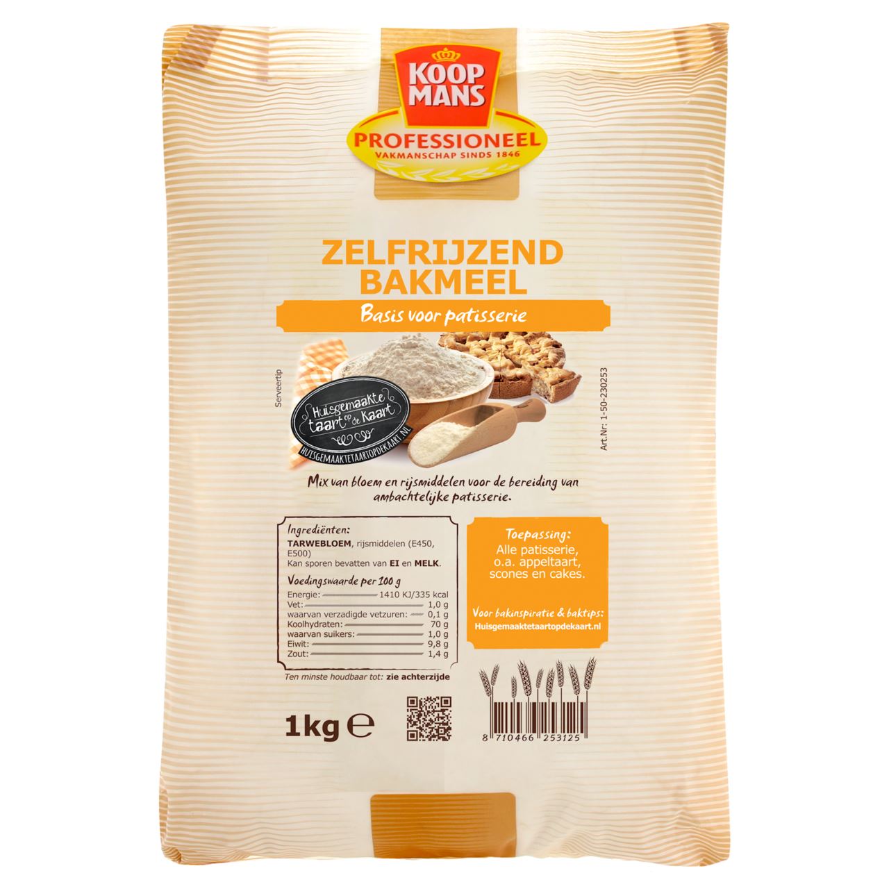 KOOPMANS PROFESSIONEEL Zelfrijzend bakmeel 1 kg