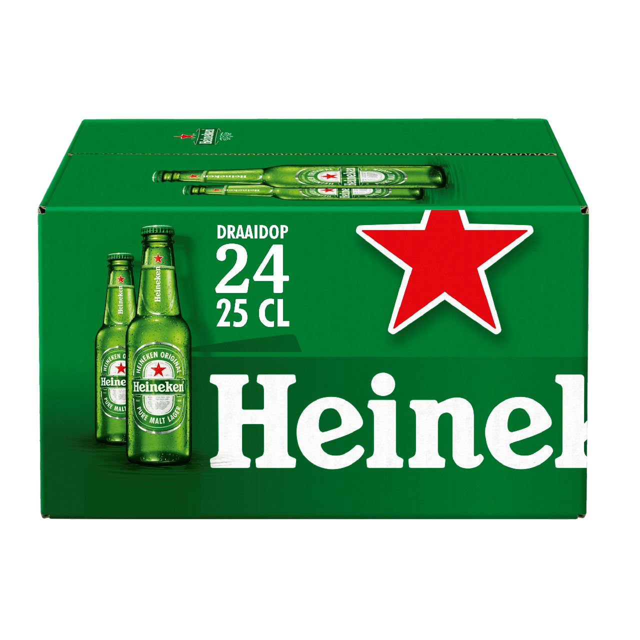 Heineken Twist Off fles 24 x 25 cl