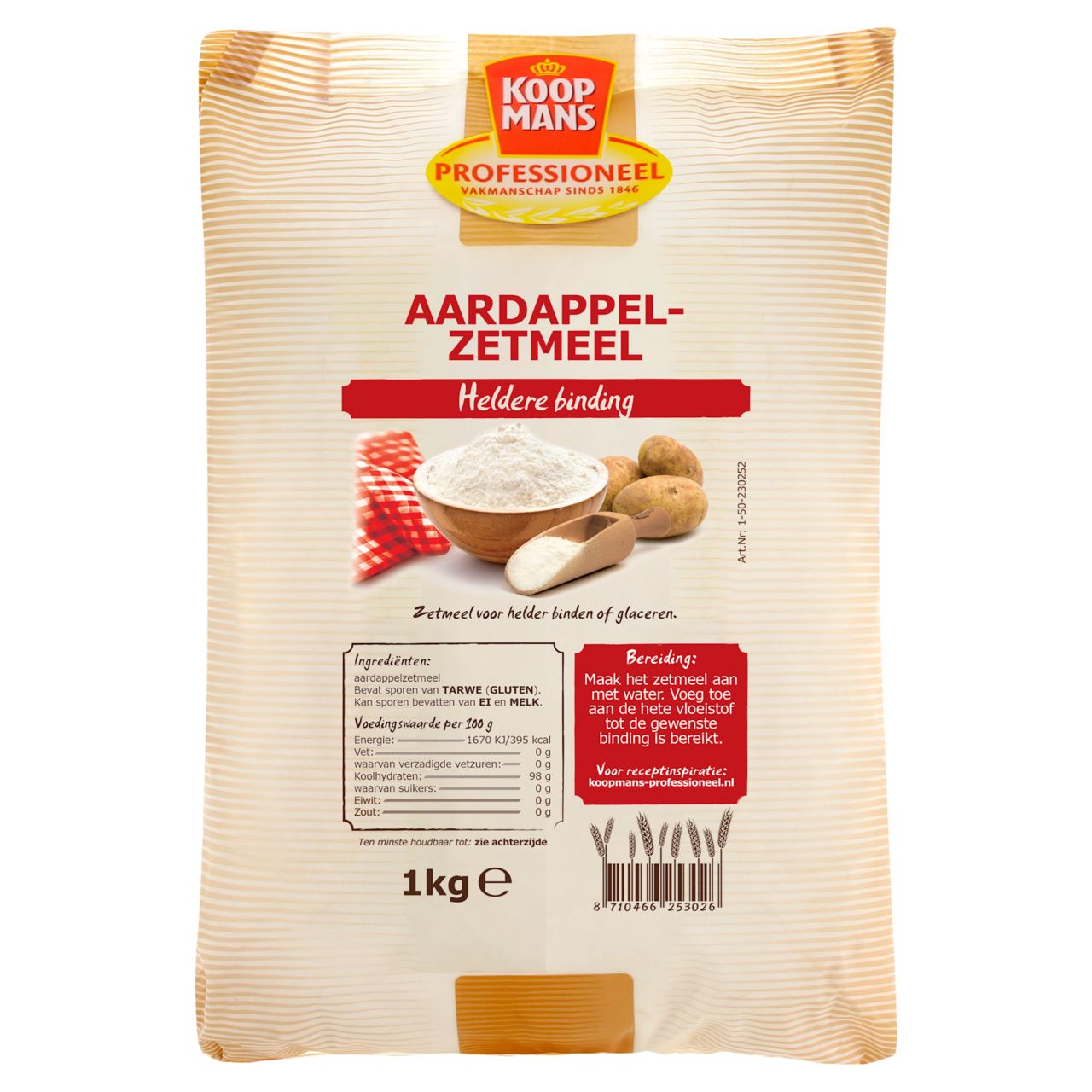 KOOPMANS PROFESSIONEEL Aardappelzetmeel 1 kg
