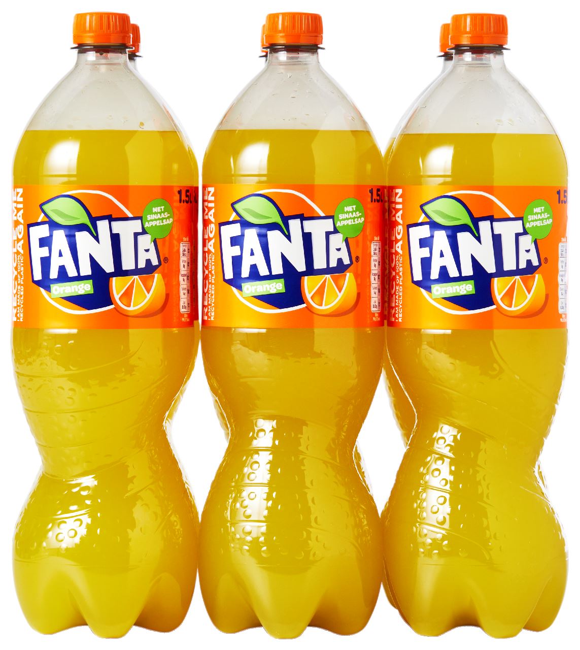 Fanta Orange Pet 6 x 1,5 l