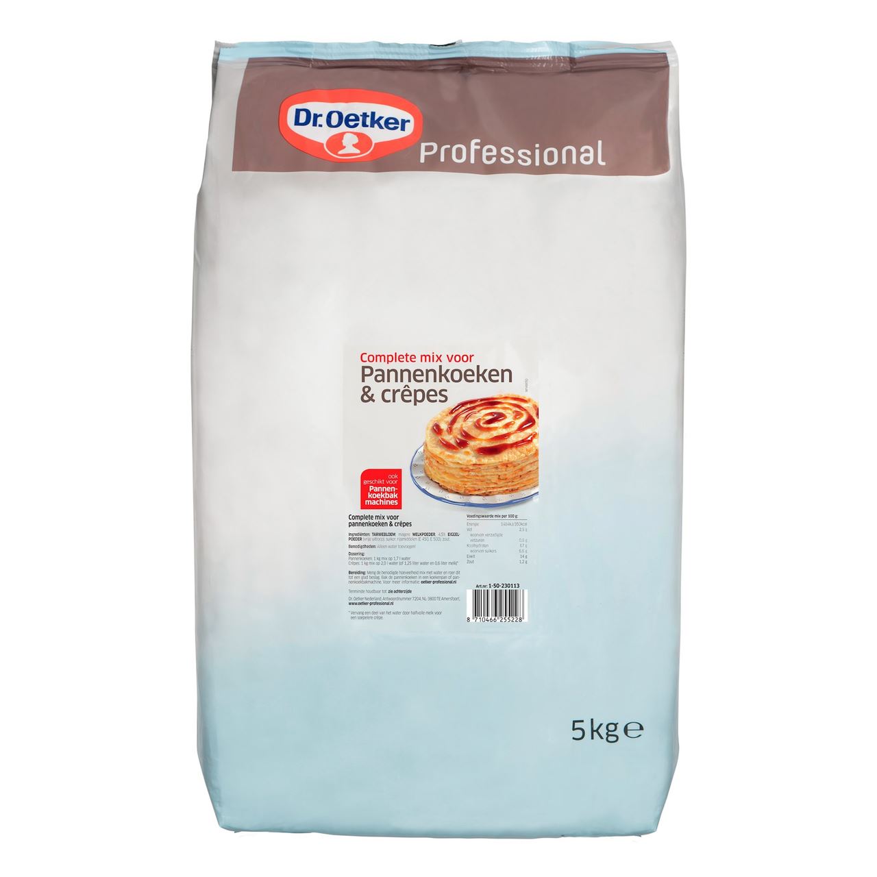 Dr. Oetker Professional Complete mix voor Pannenkoeken & crêpes 5 kg