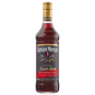 Captain Morgan Black Jamaica Rum 12 x 1 liter 40% | Makro Nederland