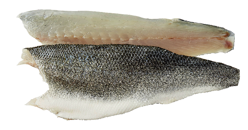 Zeebaarsfilet met vel sortering 80 - 120 g *