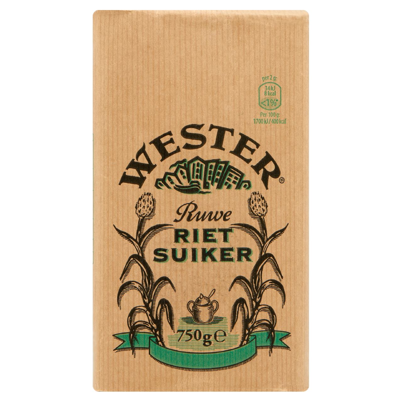 Wester Ruwe Rietsuiker 750 g *