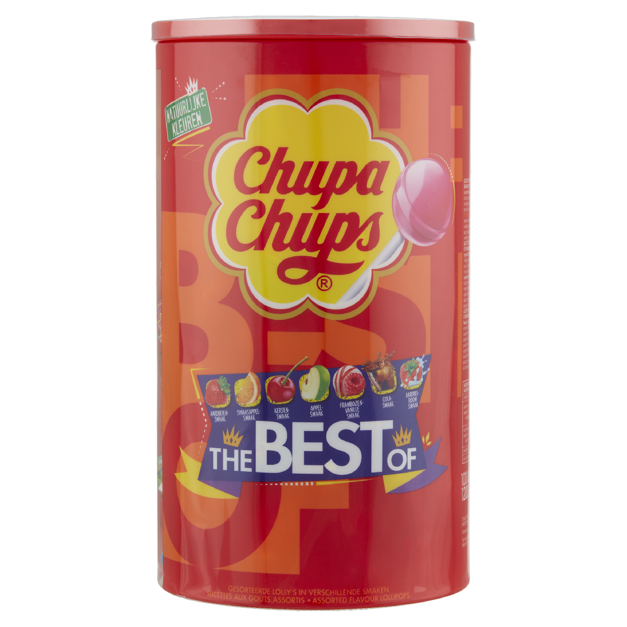 Chupa Chups The best of silo 100 stuks 1,2 kg