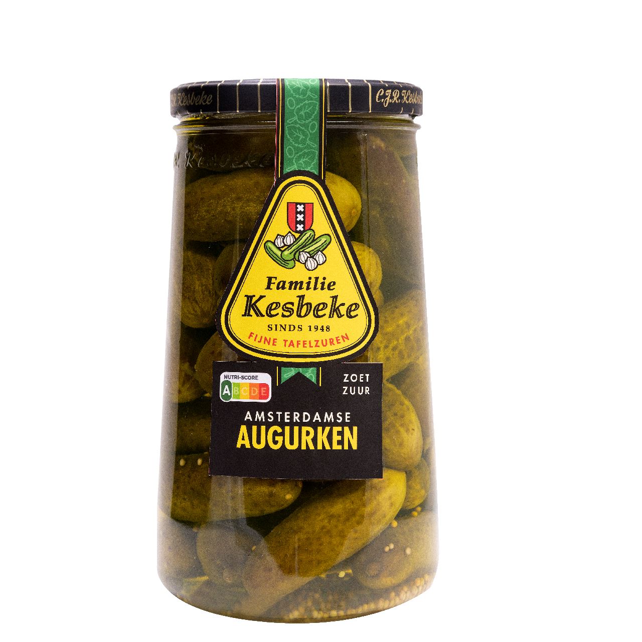 Kesbeke Amsterdamse Augurken middel 4 x 1,7 l