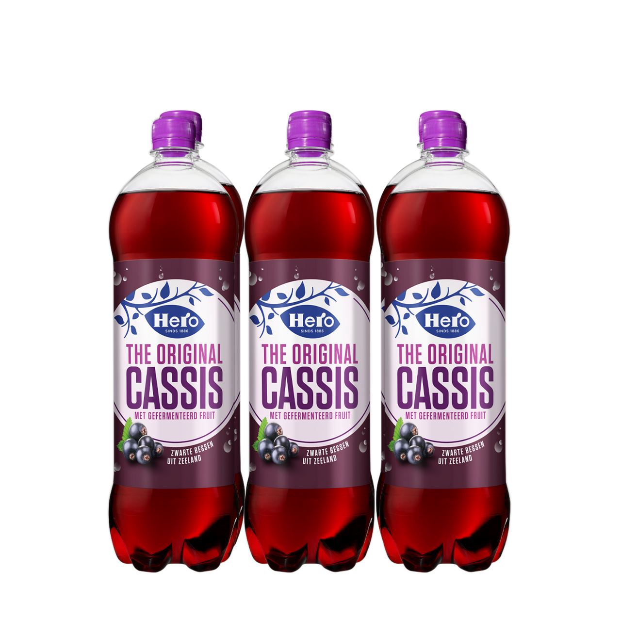 Hero Cassis PET 6 x 1,25 l
