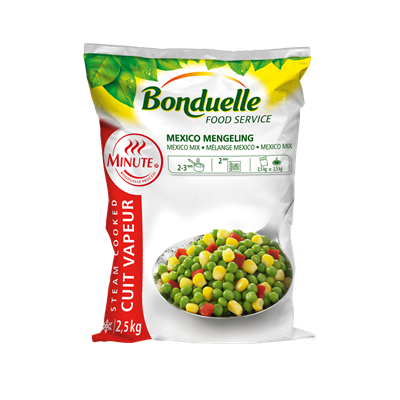 Bonduelle Diepvriesgroenten Mexico Mengeling 2500g Zak Makro Nederland Bonduelle Diepvriesgroenten Mexico Mengeling 2500g Zak Makro Nederland