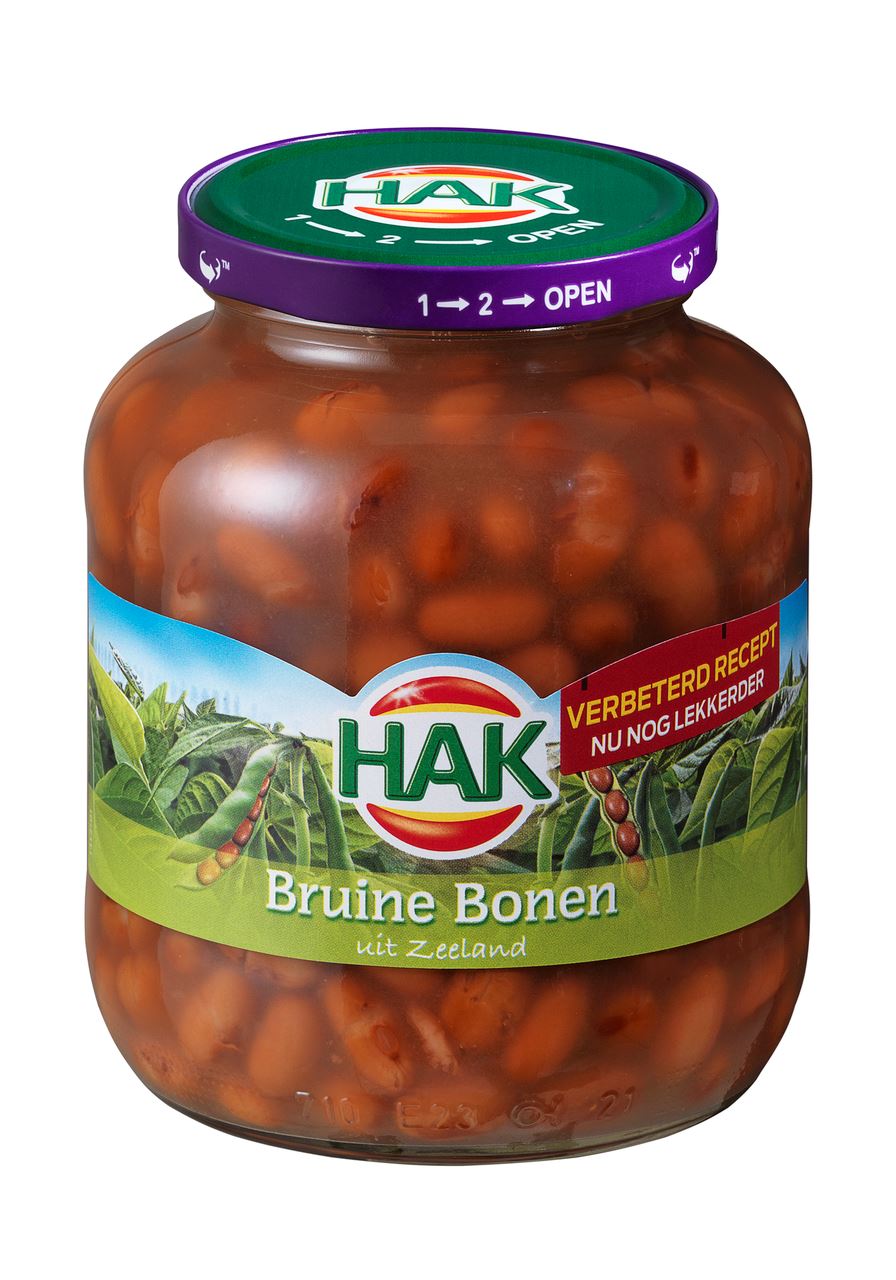 HAK Bruine bonen uit Zeeland 12 x 720 ml