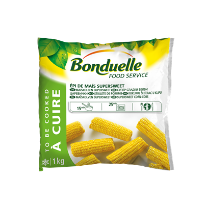 Bonduelle Diepvriesgroenten Maiskolven Supersweet 1000g Zak Makro Nederland