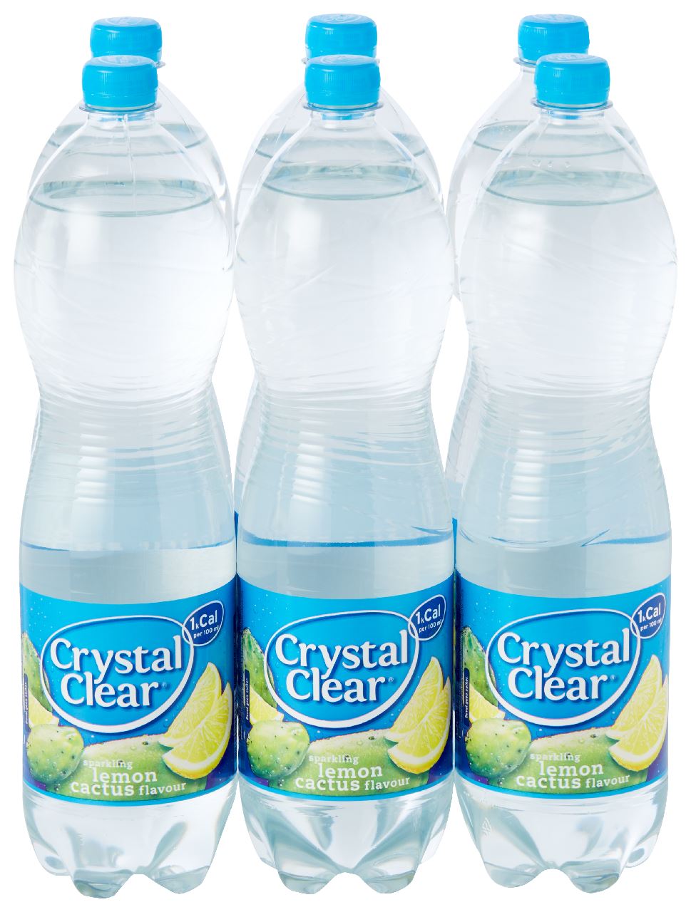 Crystal Clear Lemon/Cactus PET 6 x 1,5 l