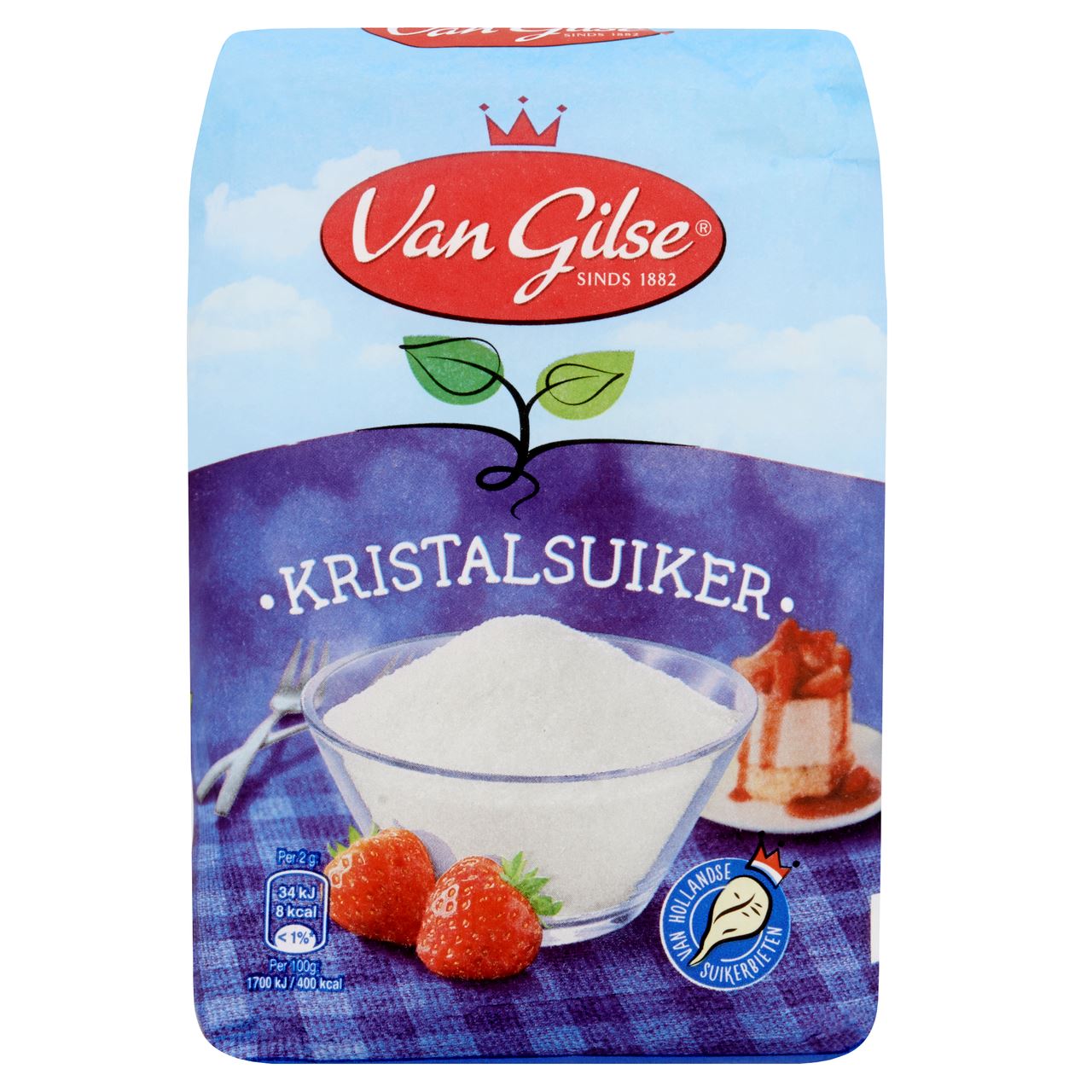 Van Gilse Kristalsuiker 10 x 1 kg *