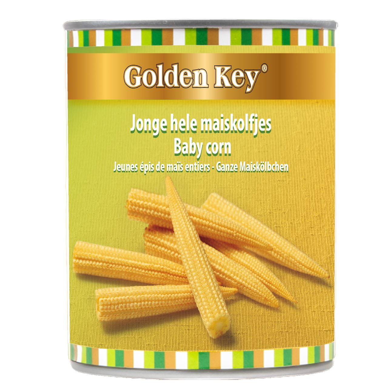 Golden Key Jonge hele maiskolfjes 425 gram