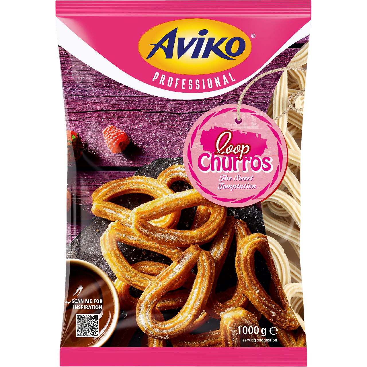 Aviko Churros Gebogen 1 kg