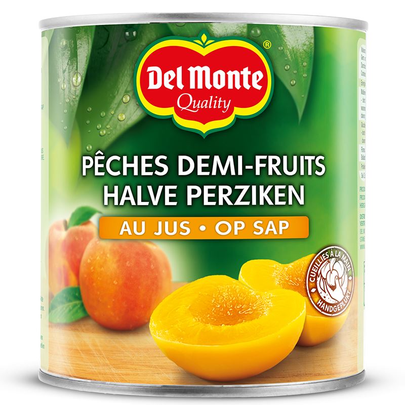 Del Monte Perziken Halve op Lichte Siroop 6 x 825 g