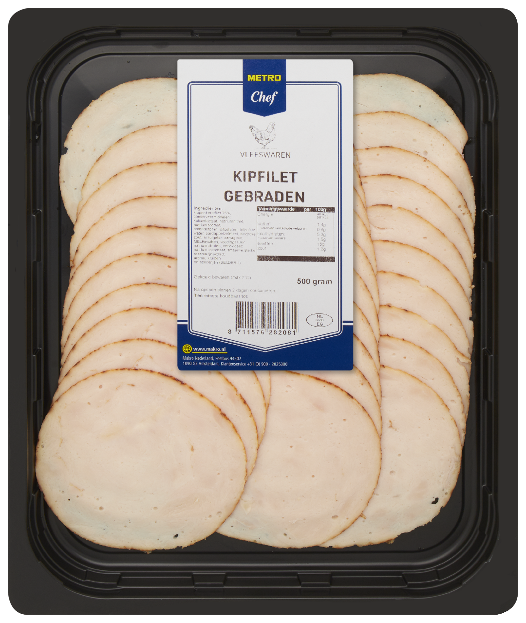 METRO Chef Kipfilet Gebraden 500 g *