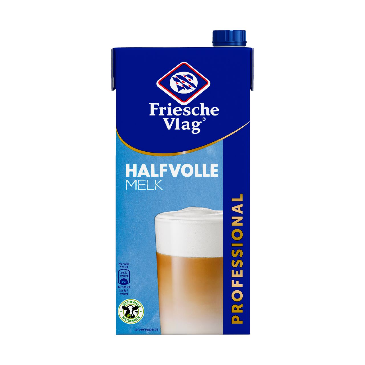 Friesche Vlag Langlekker Halfvolle Melk 12 x 1 l