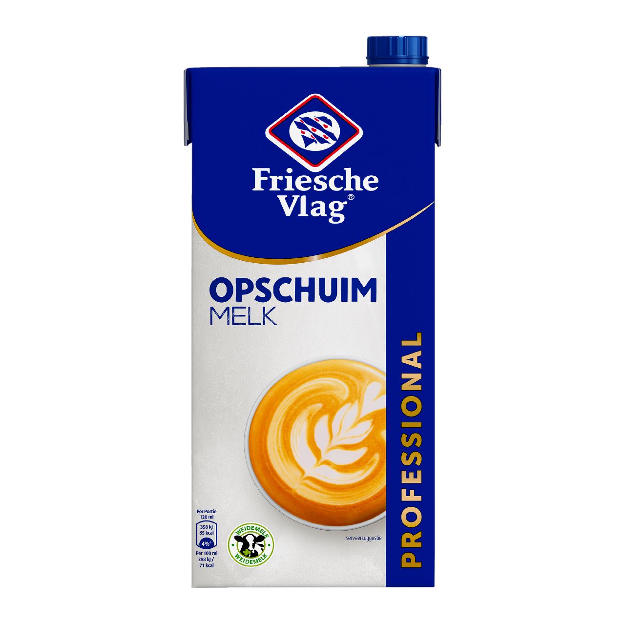 Friesche Vlag Professional Opschuimmelk Houdbaar 12 x 1 l