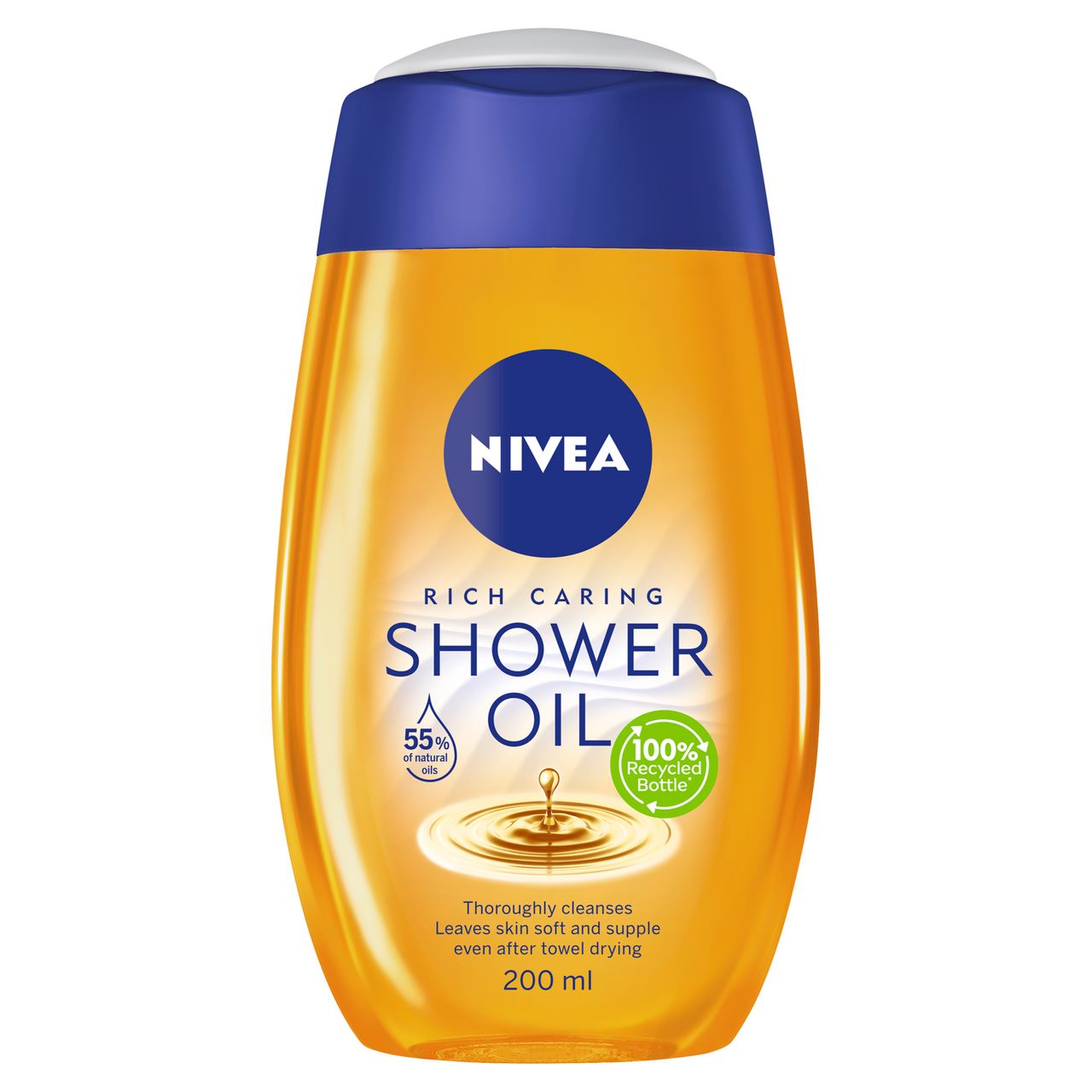 Nivea Rich Caring Shower Oil 12 x 200 ml
