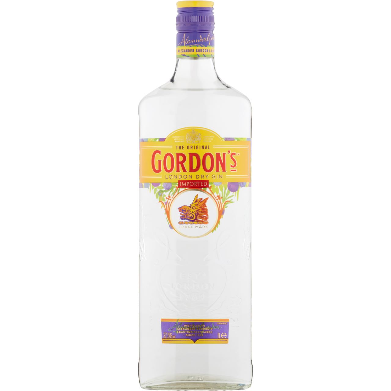 GORDON'S London Dry Gin 6 x 1 l 37,5%