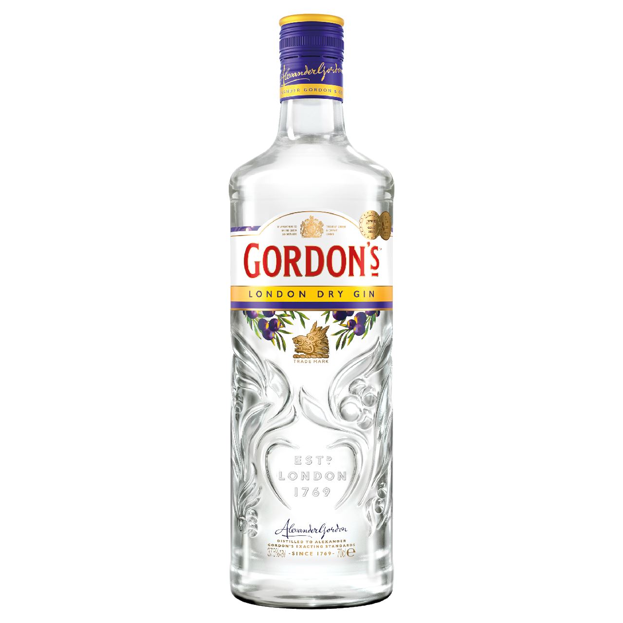 GORDON'S London Dry Gin 70 cl 37,5%