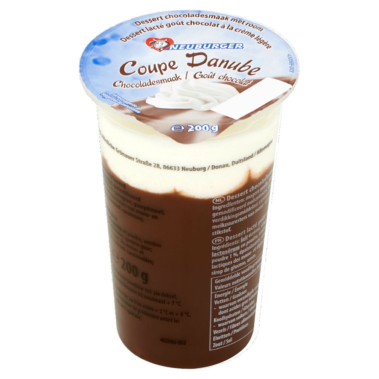 NEUBURGER Chocolade room 200 gram