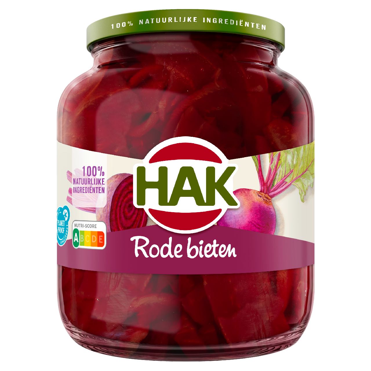 HAK Rode bieten schijven 6 x 705 gram