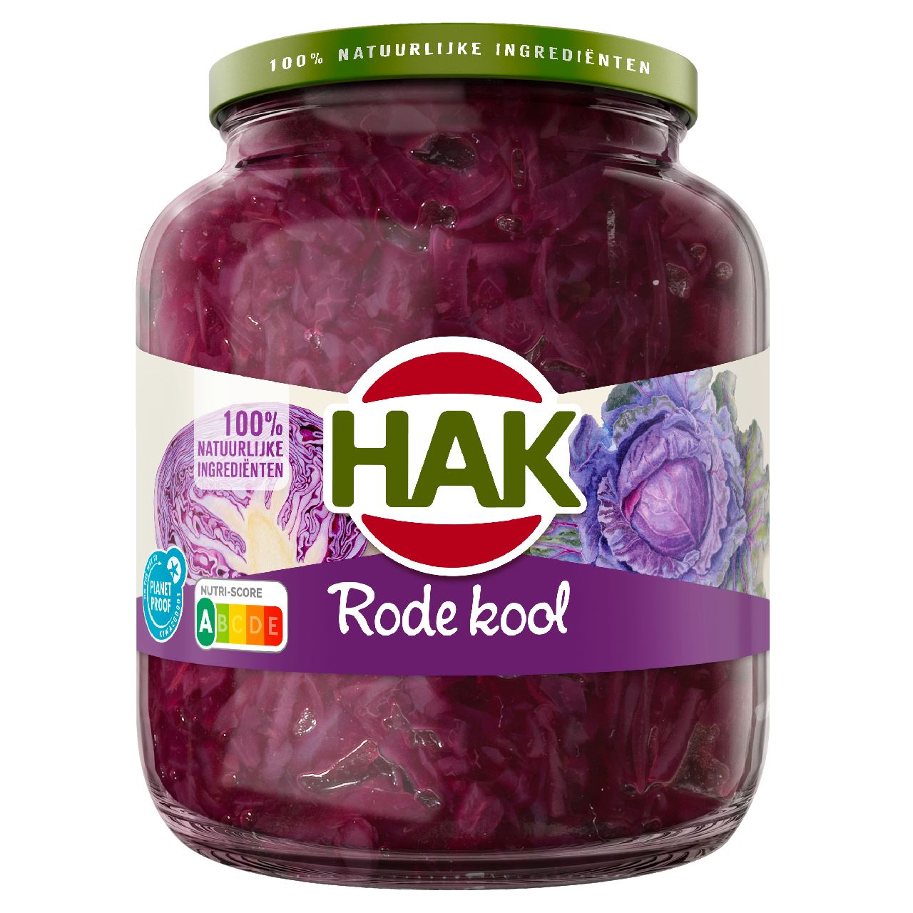 HAK Rode Kool 700 g