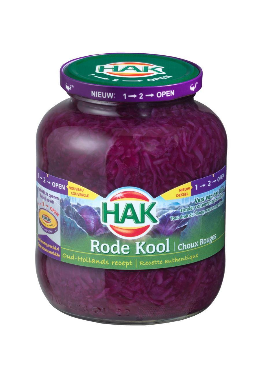 HAK Rode kool 6 x 700 g