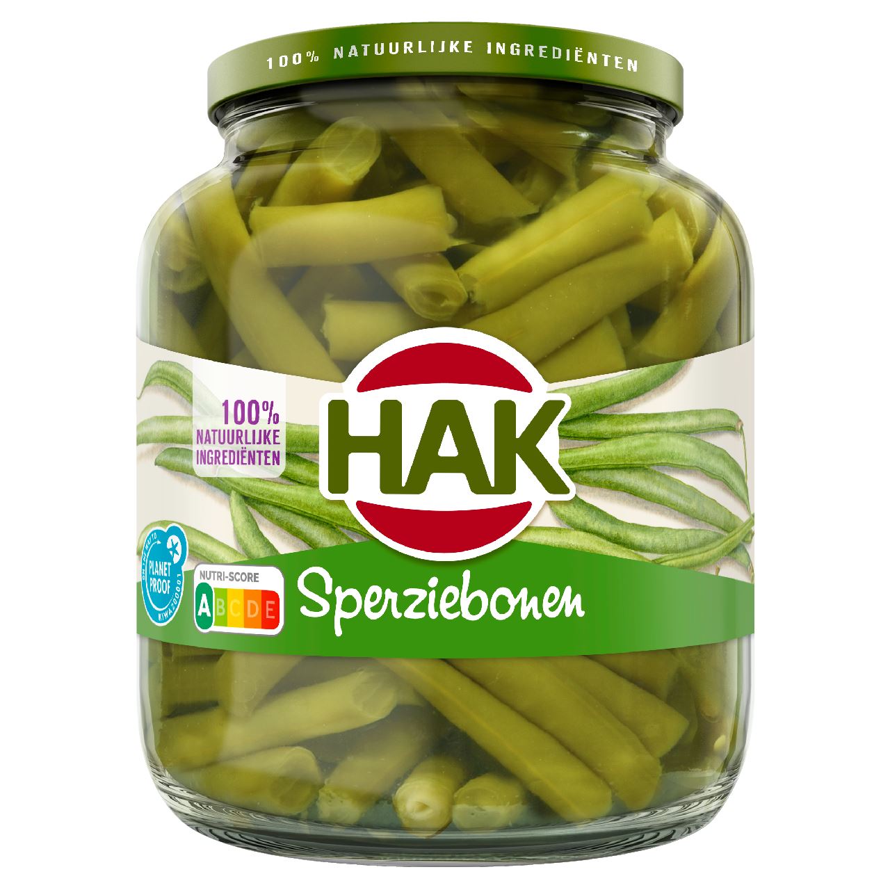 HAK Sperziebonen fijn gebroken 6 x 675 g