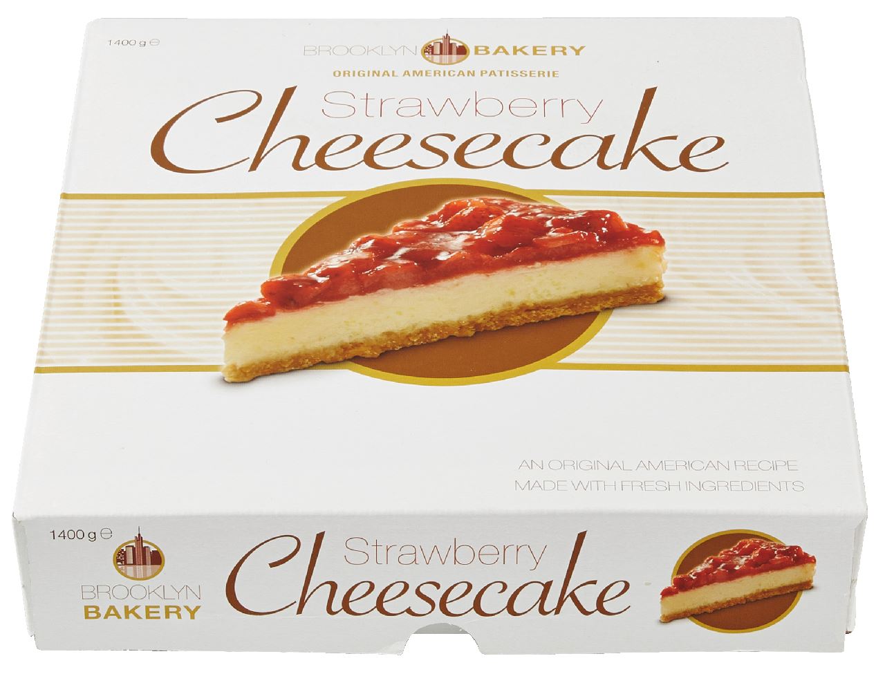 Brooklyn Bakery Strawberry Cheesecake 6 x 1,4 kg