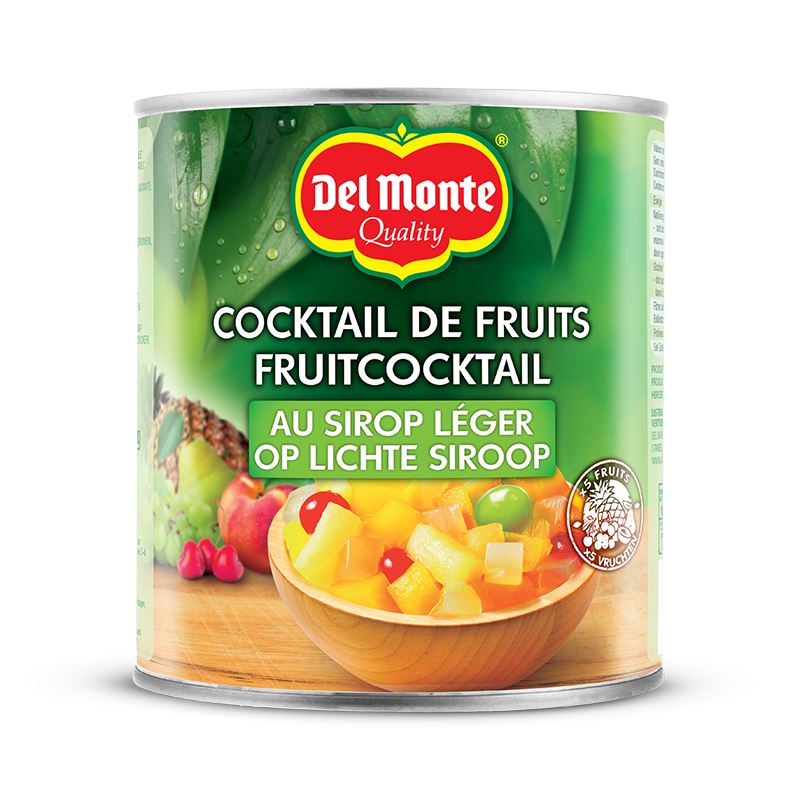 Del Monte Fruit Fruitcocktail op Lichte Siroop 6 x 825 g