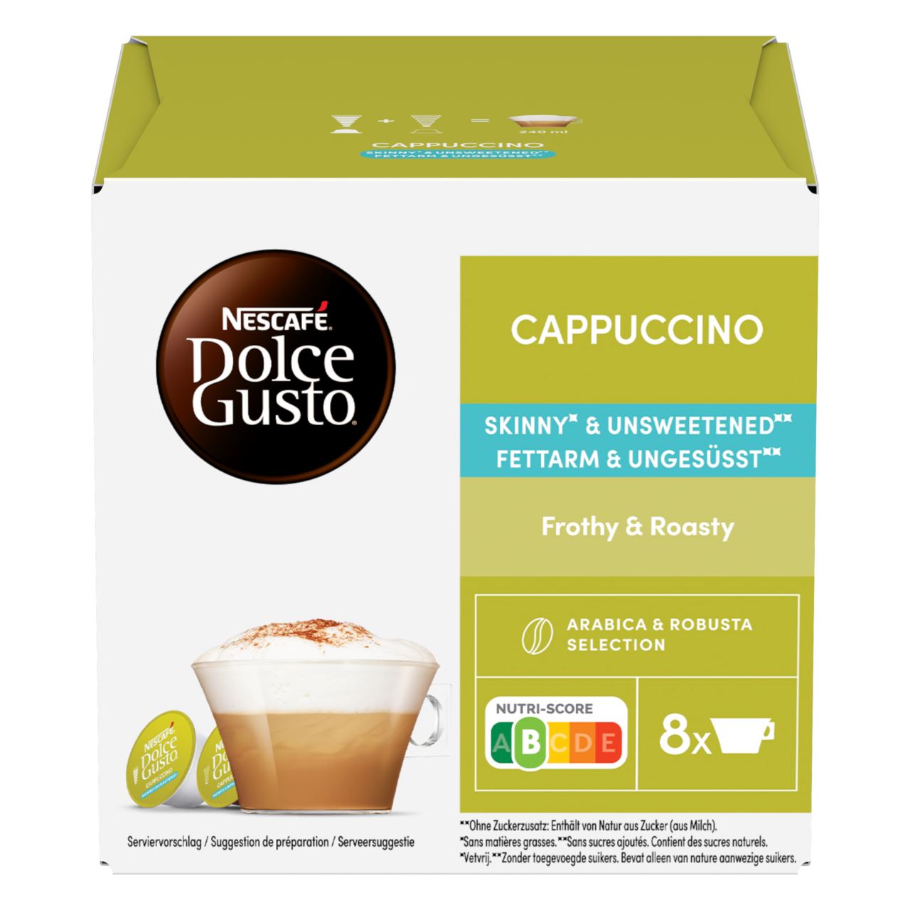 Dolce Gusto cappuccino skinny - 16 stuks