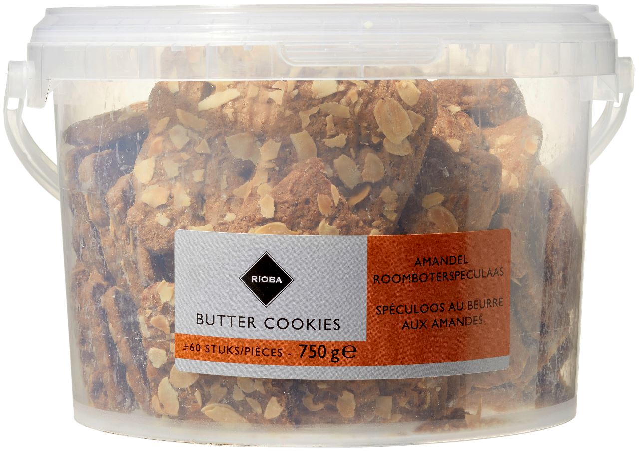 RIOBA Roomboter Amandel Speculaas 10 x 750 g
