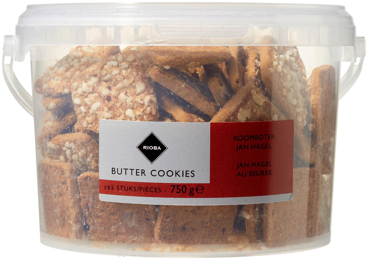 RIOBA Roomboter Jan Hagel 10 x 750 g