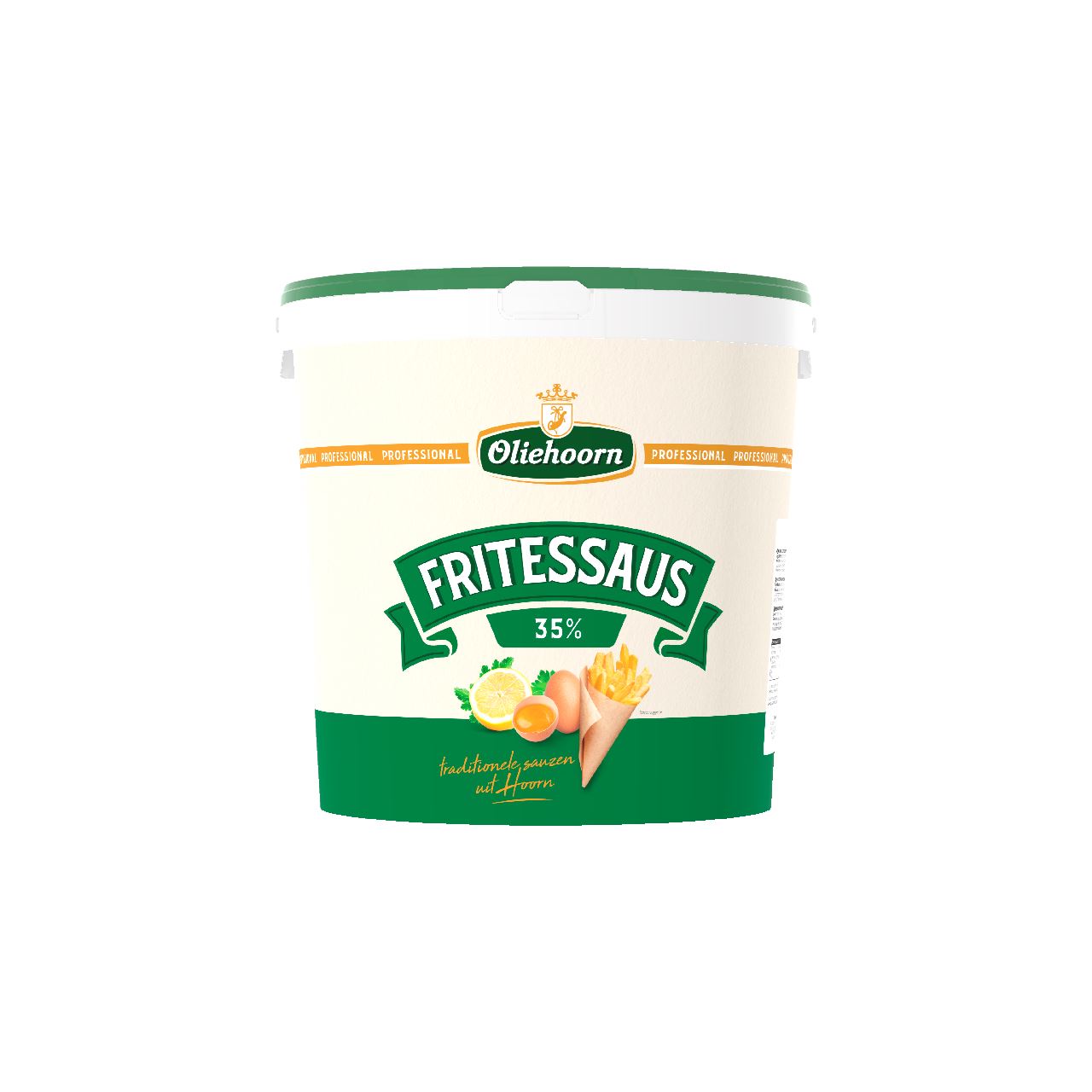 Oliehoorn Fritessaus 35% emmer 10 l