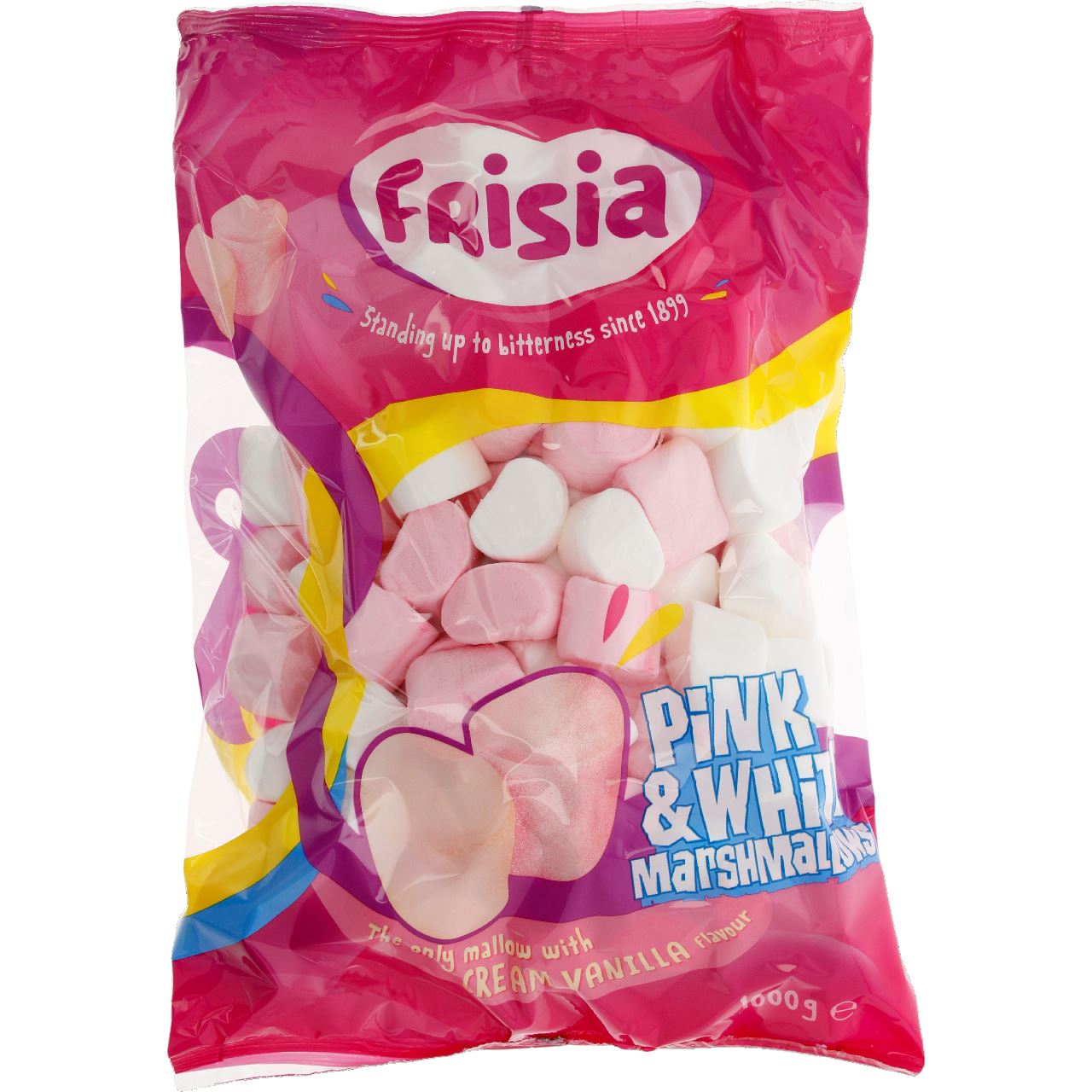 Frisia Pink & White Marshmallows Creamvanilla 10 x 1 kg
