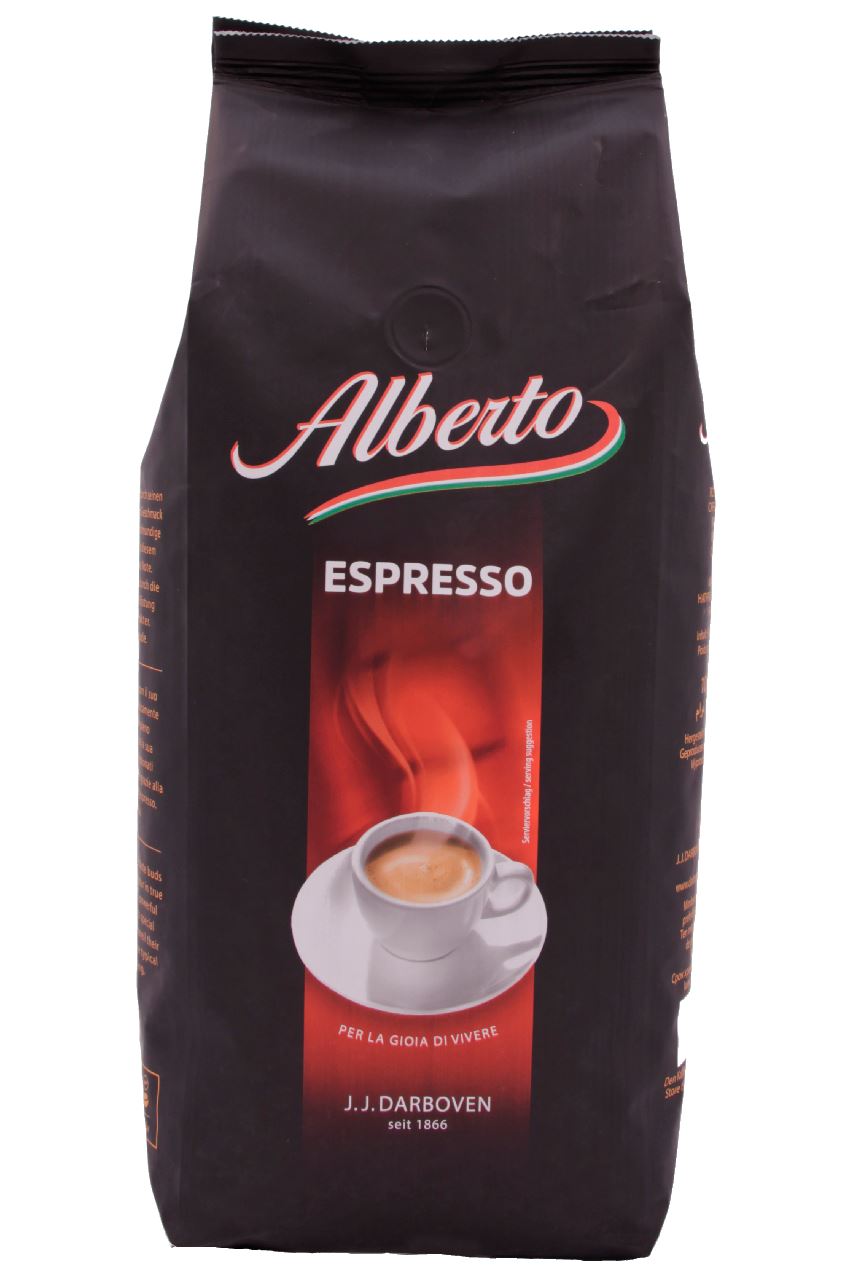 Alberto Espresso koffiebonen 4 x 1 kg