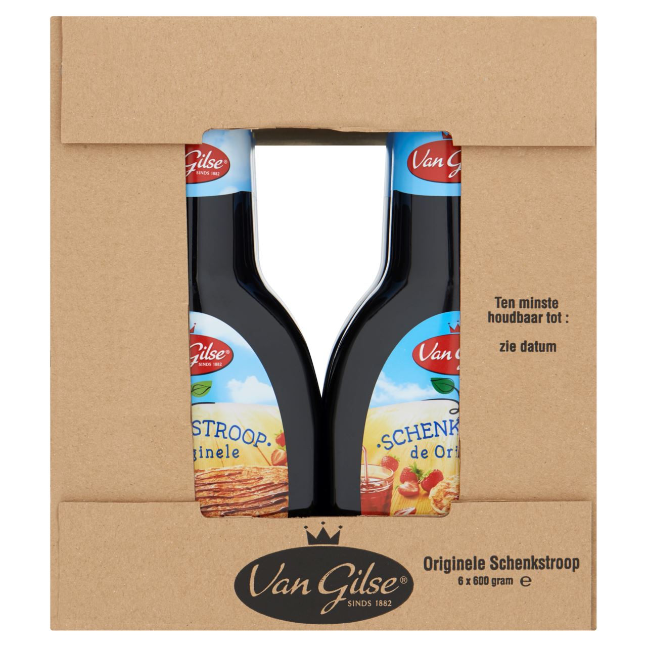 Van Gilse De Originele Schenkstroop 6 x 600 gram