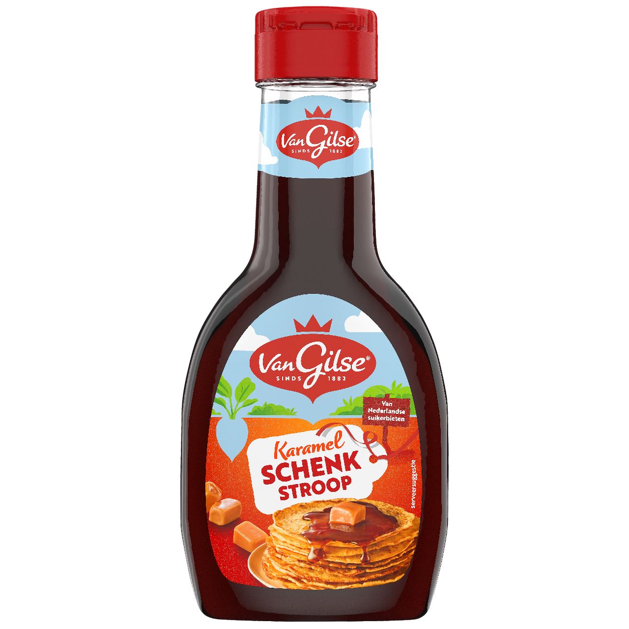 Van Gilse Schenkstroop Karamel 600 g